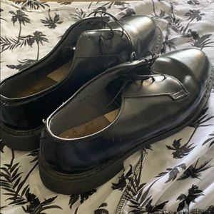 Black dress shoes